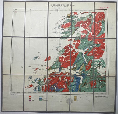 Salta norvegia mappa - norvegia,