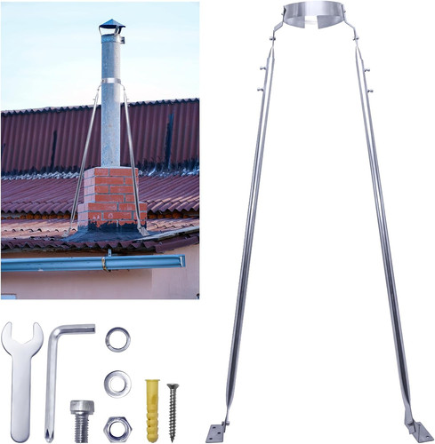 Kit staffa supporto camino - kit,
