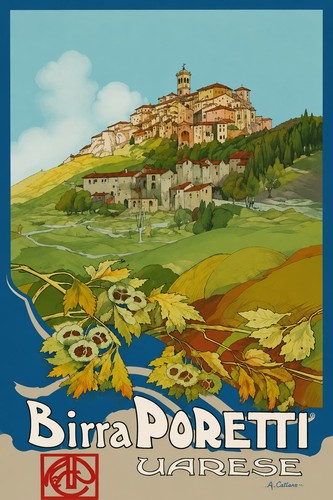 Poster pubblicitario vintage