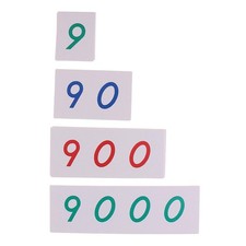 montessori carte di matematica