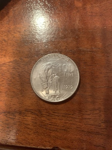 Italia 100 lire fao 1979 - lire,