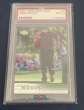 2001 Tiger Woods Upper Deck