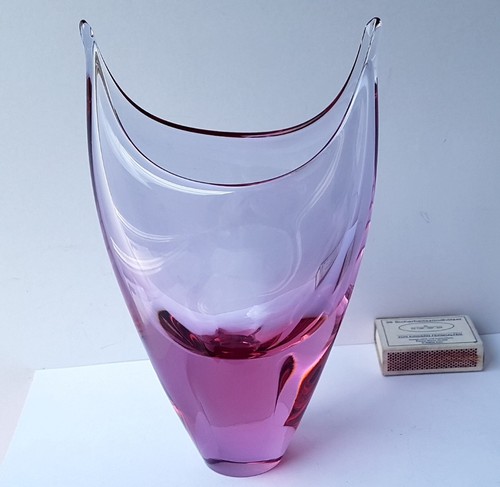 Vaso vetro moderno anni 60 - vetro,