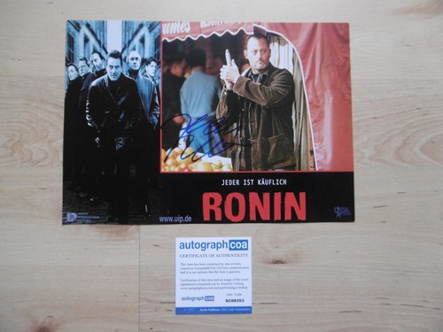 Jean reno autografo originale - reno,