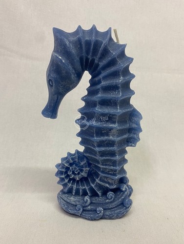Candela cavalluccio marino blu
