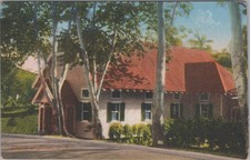 Cartolina Chiesa A Ancon Canal