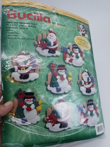 Bucilla kit applique feltro - in,
