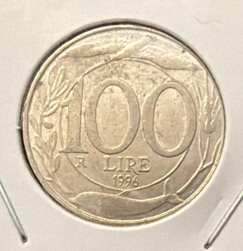 Moneta 100 lire rame nichel - moneta,