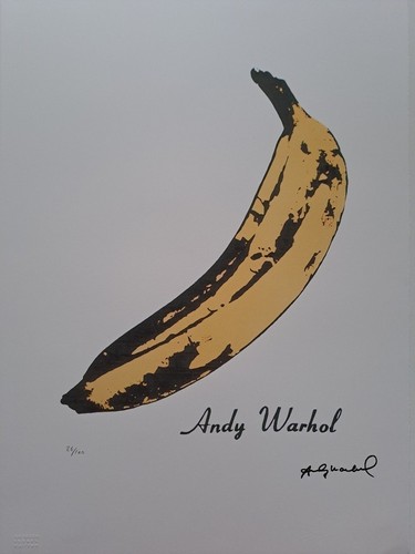 Litografia firmata andy warhol - litografia,