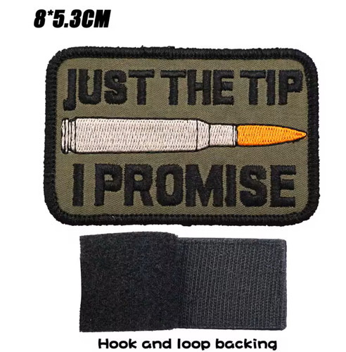 Patch brodé just - patch, the