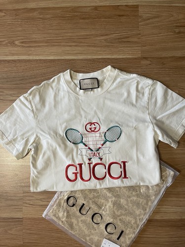 Shirt gucci tennis - tennis, ricamata