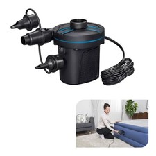 POMPA DI GONFIAGGIO ELETTRICA POWERTOUCH CORRENTE CONTINUA DC CARICATORE 12V 680