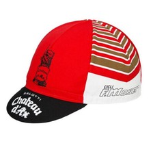 CAPPELLO BICI CHATEAU D'AX RETRO VINTAGE SQUADRA CICLISMO ESTATE MADE ITALY