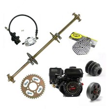 32" Rear Axle Kit 420 Sprocket