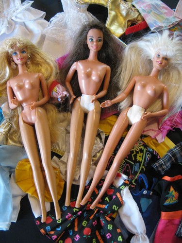 Barbie lotto vintage bambole - barbie,