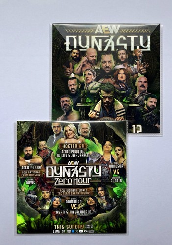 Dvd aew dynasty 2026 - dynasty, hd