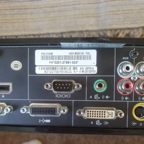 Unità base polycom hdx 8000 - unità,