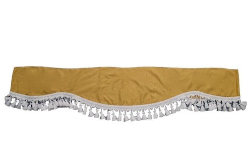 Tenda beige peluche velluto