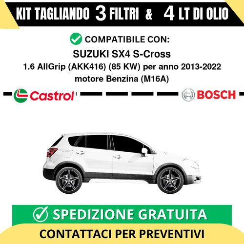 Tagliando per suzuki sx4 - per,