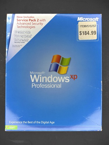 Microsoft windows - microsoft, xp