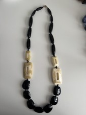 Collana resina nera con - collana,