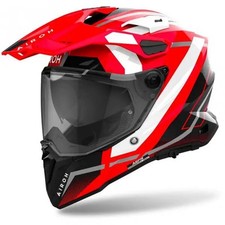CASCO INTEGRALE AIROH COMMANDER 2 MAVICK Red Gloss ROSSO LUCIDO