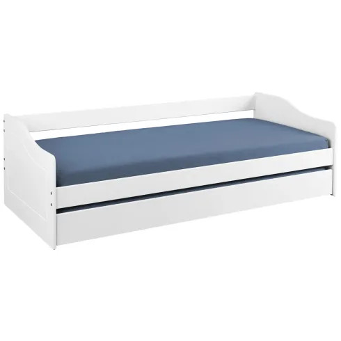 Letto singolo con - con, cassettone