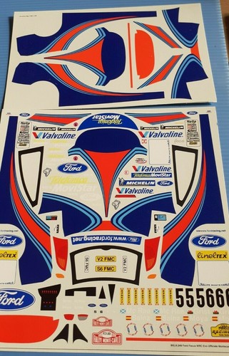 Decal ford focus wrc - 1/24,