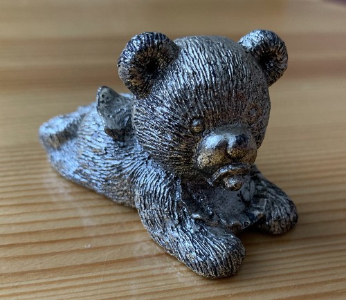 Orsetto teddy bear argento 925 - teddy,