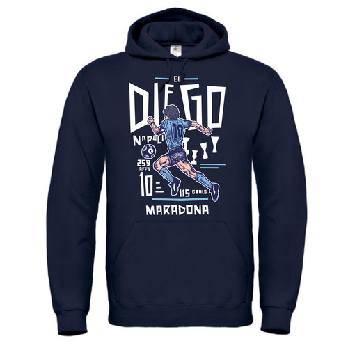 Felpa celebrativa blu calcio - celebrativa,