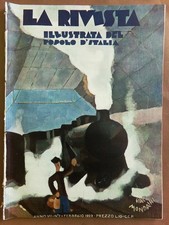 La Rivista illustrata Febbraio 1929 Patti Lateranensi Guanabara Perugia Autogiro