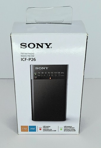 Sony icf p26 altoparlante - sony,