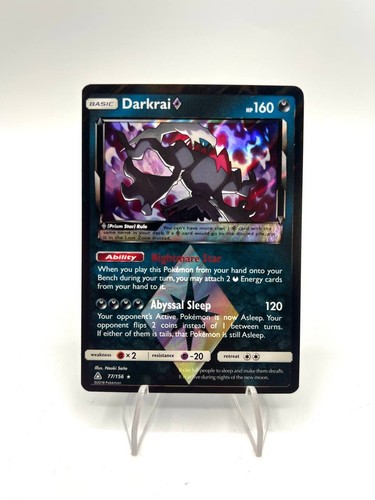 Carta pokemon darkrai prism - carta,