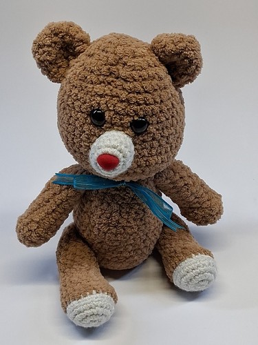 Amigurumi style stuffed - stuffed, bear
