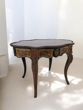 Tavolo - BOULLE - Bronzo, Legno, Ottone - Stile Napoleone III