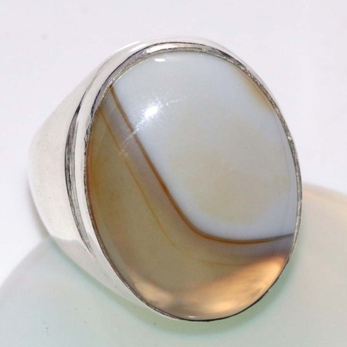 Anello uomo placcato - , argento