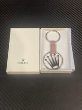 ROLEX Portachiavi Portachiavi Anello Argento Rosa Corona Novità Originale Carino
