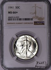 Mezzo dollaro 1941 Walking