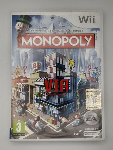 Monopoly via nintendo wii - monopoly,