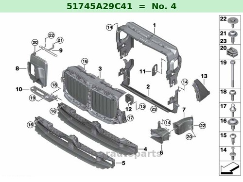 Bocchette aria inferiori bmw - inferiori,