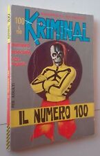 KRIMINAL N.100 IL NUMERO CENTO corno originale 1967 magnus & bunker CON ADESIVO