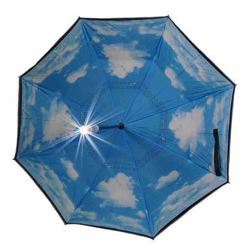 Ombrello led rovesciato cielo - ombrello,