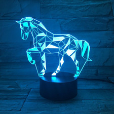Lampade 3D Illusione Ottica