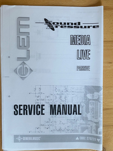 Sound pressure median live - sound, lem