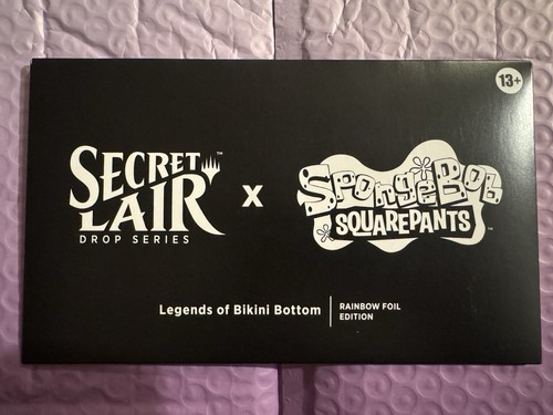 Mtg secret lair spongebob - mtg,