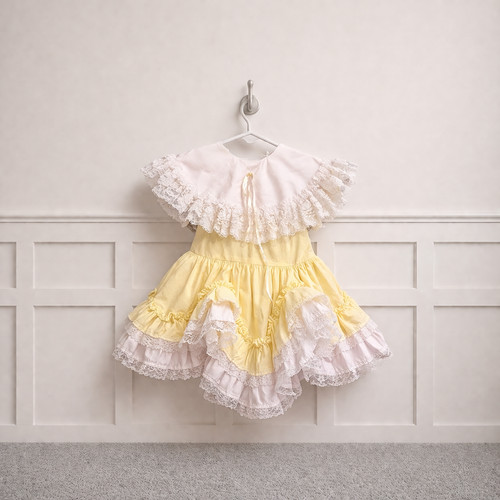 Av027 abito giallo - av027, |