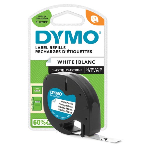 Dymo letratag etichette - letratag,