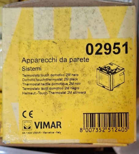 Vimar 02951 termostato touch - vimar,