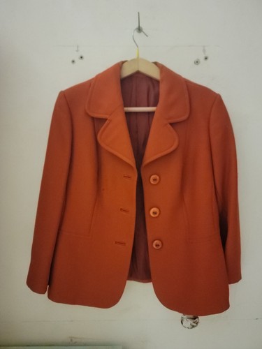 Giacca vintage donna rossa