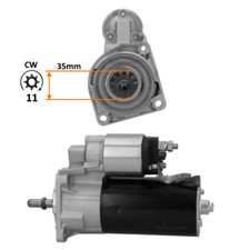 Starter per Farymann Marine Motore 36A 36E 41A 43 e F 5474041 5474046 0001109017